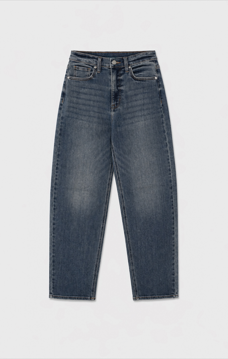 AZURE BARREL JEAN