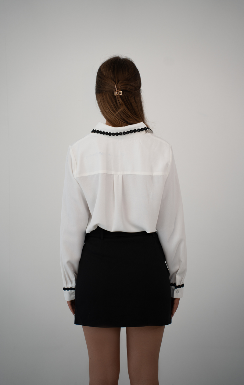 SHADOW FLORAL BLOUSE