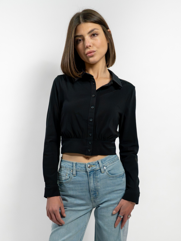 ARIA CROPPED SHIRT