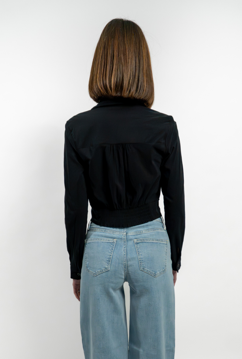 ARIA CROPPED SHIRT