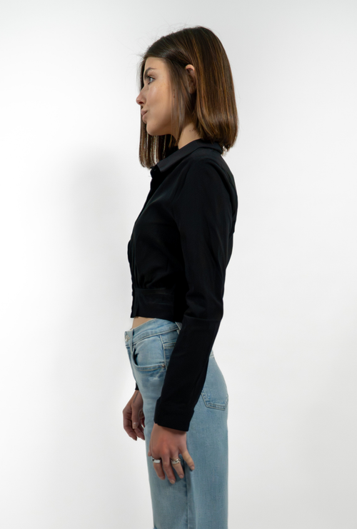 ARIA CROPPED SHIRT