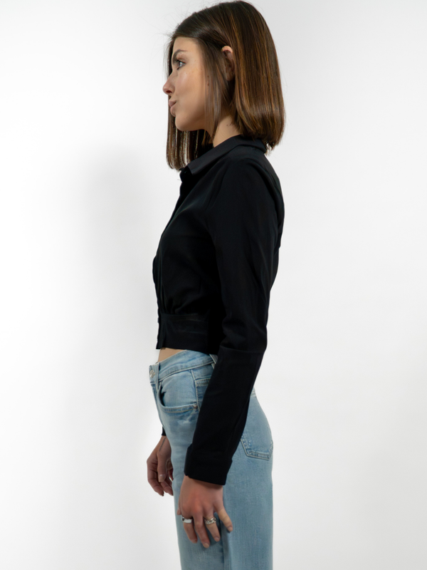 ARIA CROPPED SHIRT