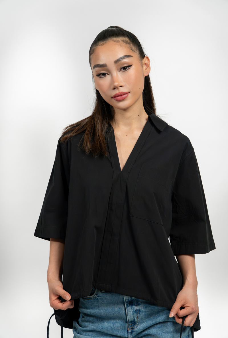 HARLOW HIGH-LOW SHIRT