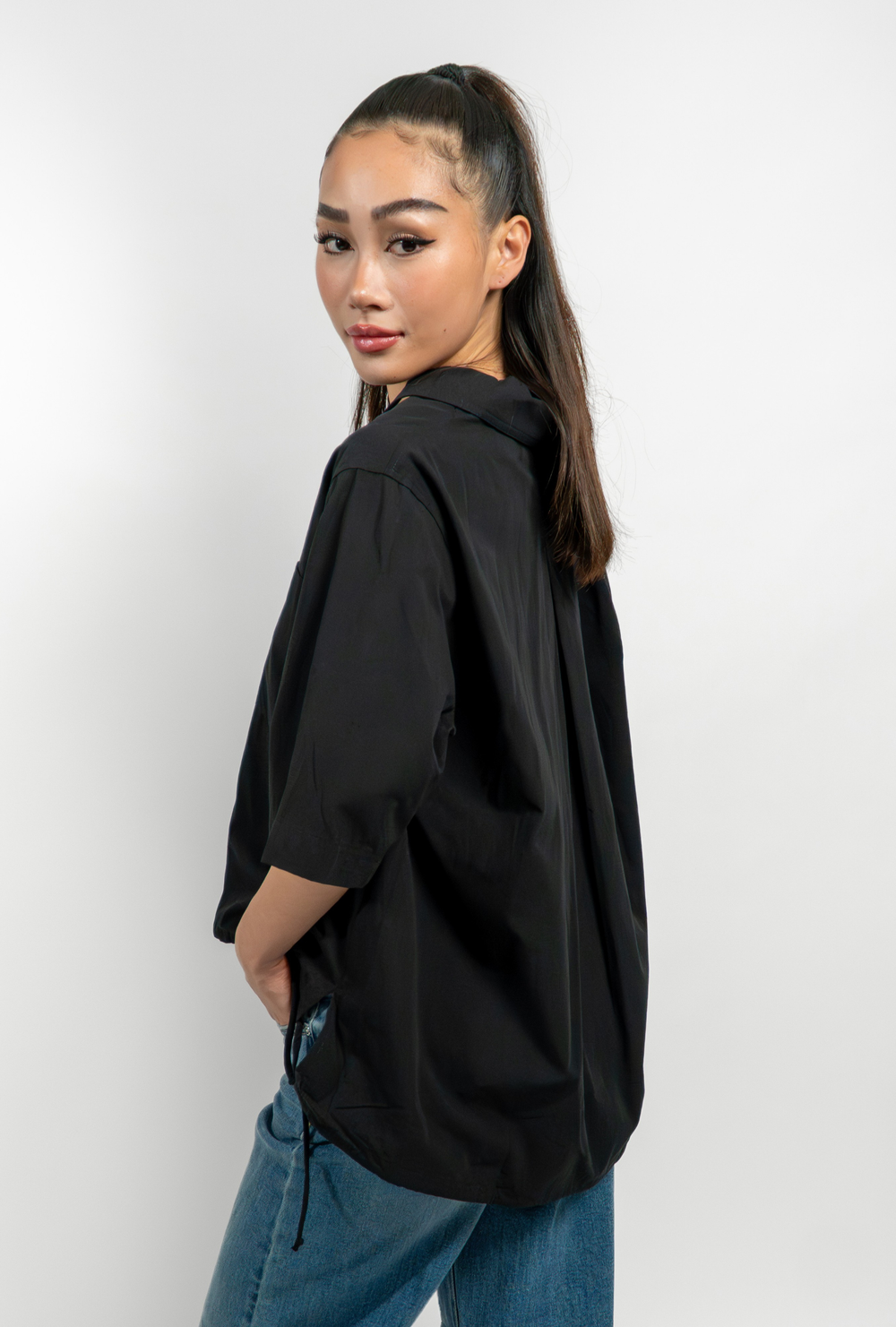 HARLOW HIGH-LOW SHIRT