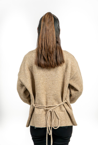 MILA TIE CARDIGAN