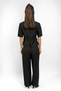 VALENCE PLEATED TROUSERS