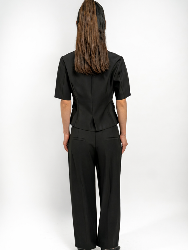VALENCE PLEATED TROUSERS