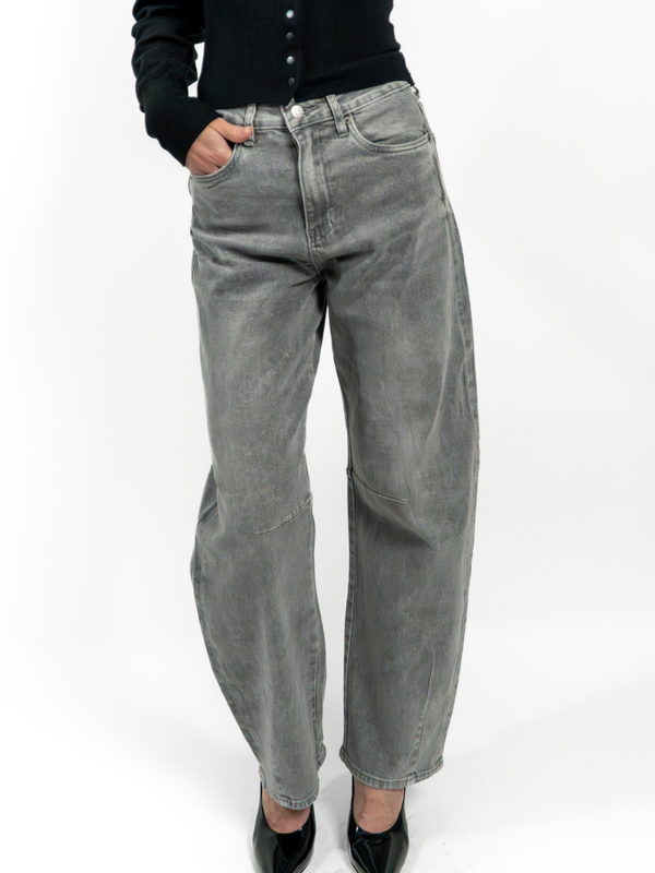 GREYSTONE BARREL JEANS