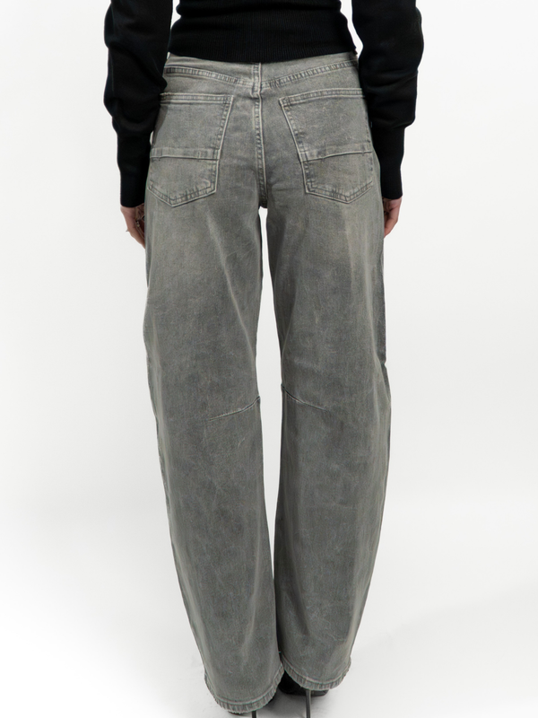 GREYSTONE BARREL JEANS