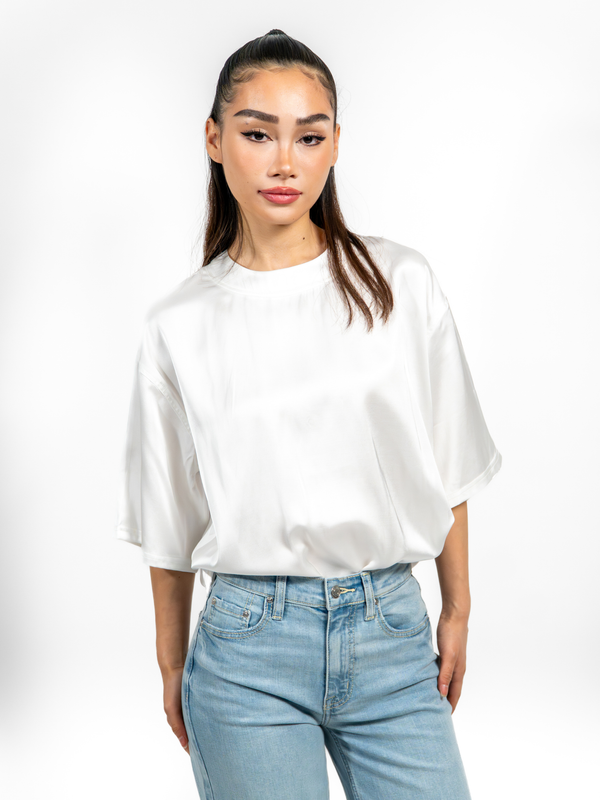 LUNA SATIN SHIRT