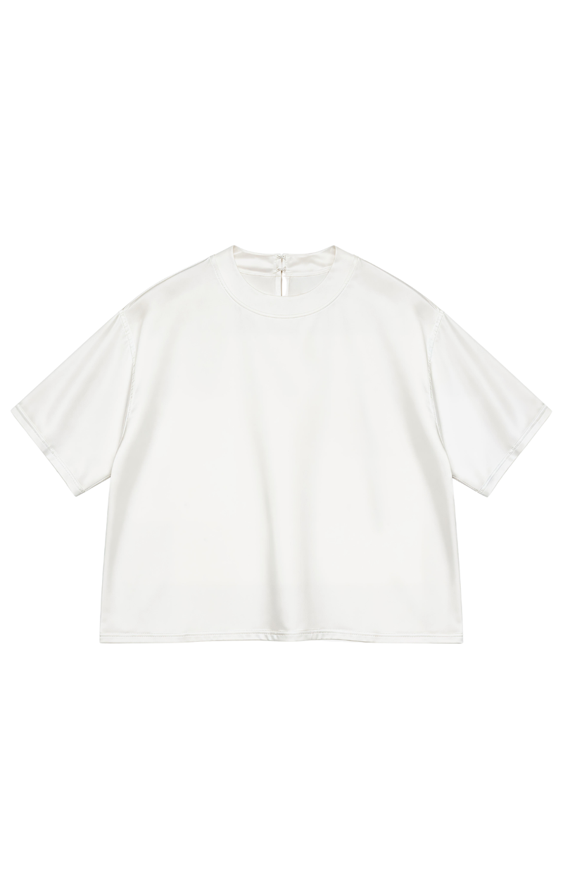 LUNA SATIN SHIRT